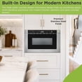 thumbnail image 12 of Hamilton Beach 1.2 cu ft. 24-Inch Microwave w/ Built-In Touchscreen Drawer, 12 of 16