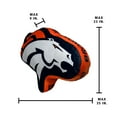 thumbnail image 4 of Logo Brands Denver Broncos XL Puff Pillow, 4 of 5