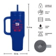 thumbnail image 3 of Logo Brands New York Giants Stainless Steel Leakproof Tumbler, 3 of 6