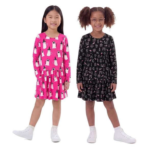 Member's Mark Girls 2-Pack Knit Dress