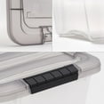 thumbnail image 3 of IRIS USA, Stack & Pull 13 Quart Clear Plastic Storage Box, 10.98" W x 16.50" L x 6.53" H, 8 Piece Set, 3 of 9