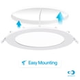 thumbnail image 5 of 4 In & 6 in 5CCT Selectable 9W 750 LM Slim LED Light Downlight Kit 12 Pack, 5 of 9