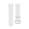 thumbnail image 4 of Fitbit Charge 6 Small Fitness Watch, Black Aluminum Case with Obsidian & Frost White Bands, 4 of 9
