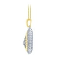thumbnail image 2 of 0.96 ct. t.w. Diamond Pendant in 14k Two Tone Gold, 2 of 5