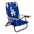 thumbnail image 1 of Logo Brands Los Angeles Dodgers Reclining Beach Chair, 1 of 6