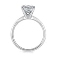 thumbnail image 2 of Lab Created Elongated Cushion Cut Diamond Ring in 18K Gold, 2 of 5