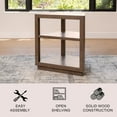 thumbnail image 2 of Marlow Solid Wood End Table, Natural, 2 of 9