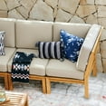 thumbnail image 6 of Cambridge Casual Catalina Teak Sectional Sofa Patio Set, 8pc, 6 of 13