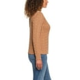 thumbnail image 2 of Lands' End Women's V-Neck Cable Sweater, 2 of 5