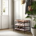 thumbnail image 8 of Seville Classics 3-Tier Resin Slat Shoe Rack, 26.5" W x 12.2" D x 19" H Assorted Colors, 8 of 16