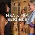 thumbnail image 3 of Backyard Discovery 4-Person Cedar Indoor Infrared Sauna with Red Light Therapy & Chromotherapy, 3 of 12