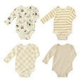thumbnail image 2 of Member's Mark Baby 4-Pack Organic Cotton Bodysuit, 2 of 7