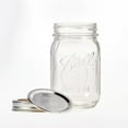 thumbnail image 2 of Ball Regular Mouth Mason Jars, 16oz. Pint Glass Jars with Lids & Bands, 20-Pack, 2 of 7