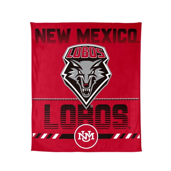 Logo Brands New Mexico Lobos 60"x70" Super Plush Blanket