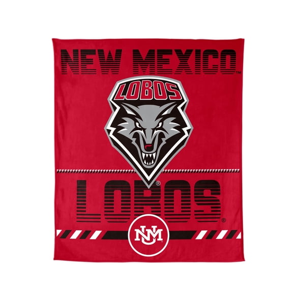 Logo Brands New Mexico Lobos 60"x70" Super Plush Blanket