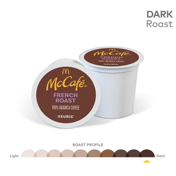 McCafe Dark Roast K-Cup Coffee Pods, French Roast, 94 ct