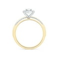 thumbnail image 3 of 0.65 CT. T.W. Round Cut Halo Diamond Ring & Band Set in 14K Gold, 3 of 8