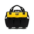 thumbnail image 1 of Caterpillar 18-inch Rolling Tool Bag, 75 lbs Capacity, Tool Storage, CAT, 1 of 8