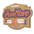 thumbnail image 1 of YouTheFan Clemson Tigers 17"x12.5" 3D Multi-Layered Fan Cave Sign, 1 of 5