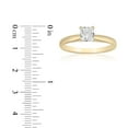 thumbnail image 5 of Princess Cut Solitaire Diamond Ring in 18K Gold, 5 of 5