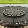 thumbnail image 2 of Member's Mark Savannah Round Dining Set with Sunbrella Fabric & Lazy Susan, 8pc, 2 of 3