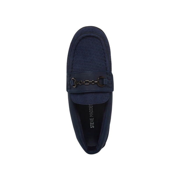 STEVE MADDEN BOYS LOAFER - NAVY 6:- 6K, NAVY - Online Only