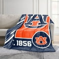 thumbnail image 2 of Logo Brands Auburn Tigers 60"x70" Super Plush Blanket, 2 of 6