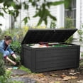 thumbnail image 4 of Keter 165-Gallon Resin Outdoor Deck Box, 4 of 6