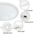 thumbnail image 7 of Cedar Hill 15" Ceiling Light 2500 Lumens, 2-Pack, 7 of 9