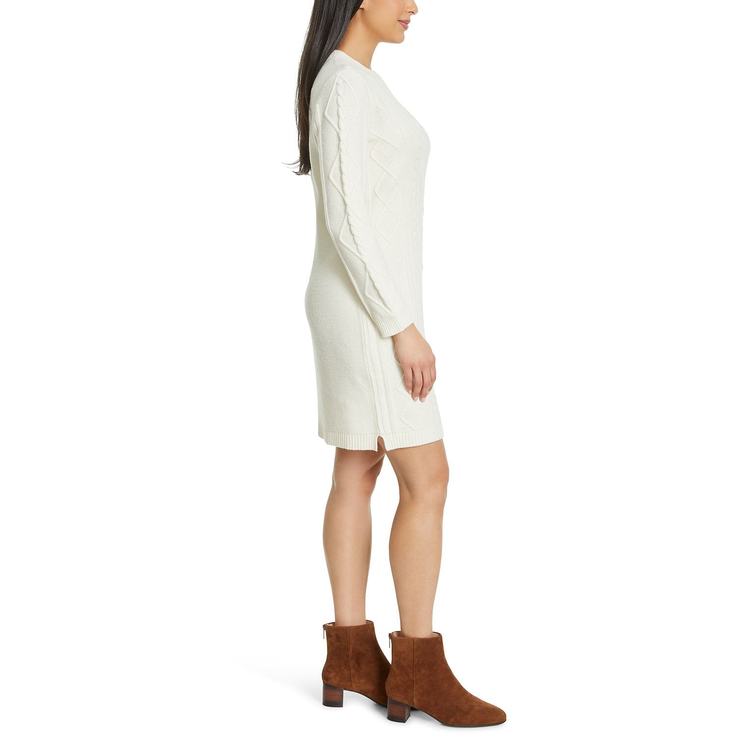 nine west fit & flare sweater dress Fit And Flare Sweater Dress main image 0
