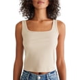 thumbnail image 1 of Aeropostale Ladies Cropped Rib Tank, 1 of 6