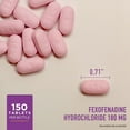 thumbnail image 3 of Member's Mark Allergy Relief Fexofenadine HCl Tablets USP, 180 mg, 150 ct., 3 of 5