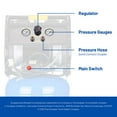 thumbnail image 7 of Goodyear 26 Gallon 175 PSI Super Quiet Oil Free Electric Vertical Air Compressor, 7 of 10