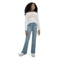 thumbnail image 2 of Levi's Girls 726 High Rise Flare Jeans, 2 of 13