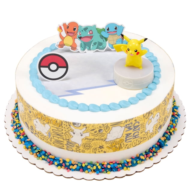 Pokemon 10" Double Layer Cake