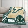 thumbnail image 2 of Logo Brands South Florida Bulls 60"x70" Super Plush Blanket, 2 of 6