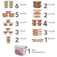 thumbnail image 7 of Rubbermaid 64-Piece TakeAlongs Food Storage Set with 30-Quart Storage Tote, 7 of 7
