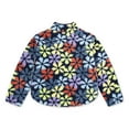 thumbnail image 4 of Hurley Girls Sherpa Quarter Zip Pullover, 4 of 5