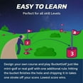 thumbnail image 6 of BucketGolf® Glow 6-Hole Bundle with 2 Clubs & Accessories, 6 of 8