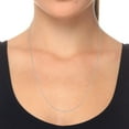 thumbnail image 4 of Adjustable Box Link Chain Necklace in 14K Gold, 0.70mm, 4 of 4