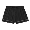 thumbnail image 8 of DreamMark Women's 2-Piece Short Sleeve and Short Notch Collar Pajama Set, 8 of 12
