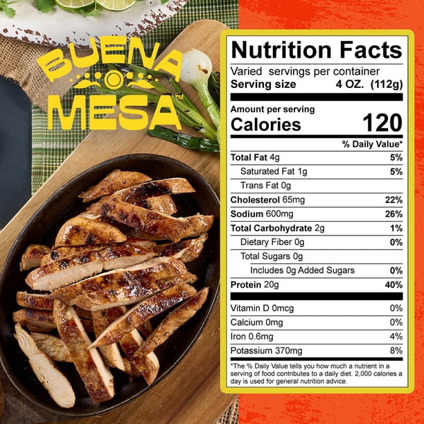 Buena Mesa Authentically Seasoned Fajita Chicken, priced per pound
