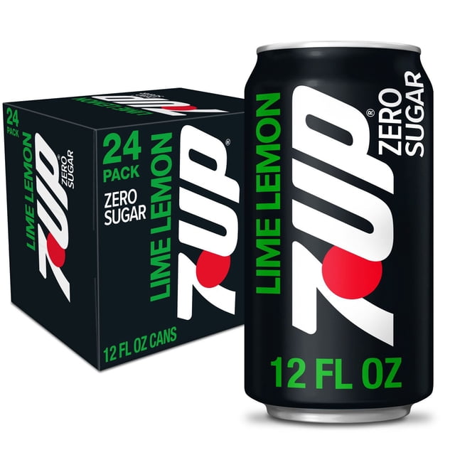 7UP Zero Sugar Lemon Lime Soda 12 fl. oz., 24 pk.