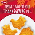 thumbnail image 8 of Tyson Thanksgiving Turkey-Shaped Fully-Cooked Chicken Nuggets, Frozen, 56 oz., 8 of 10