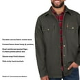 thumbnail image 6 of Coleman Men's Fleece Lined Canvas Shirt Jacket, 6 of 7