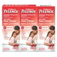 thumbnail image 1 of Children's Tylenol Oral Suspension, Dye Free, Cherry, 4 oz., 3 pk., 1 of 8