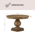 thumbnail image 4 of Toscana Round Expandable Dining Set with Sunbrella Slipcover Dining Chairs, Assorted Colors, 4 of 11