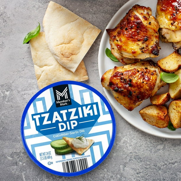 Member's Mark Cucumber Garlic Dill Tzatziki Dip, 24 oz. - Samsclub.com