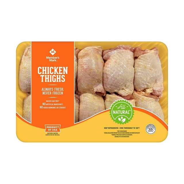 Member's Mark Boneless Chicken Thighs, priced per pound