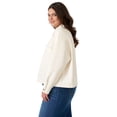 thumbnail image 7 of Edited by Hunter McGrady Women's Cropped Chore Jacket, 7 of 11